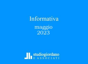 Informativa fiscale maggio