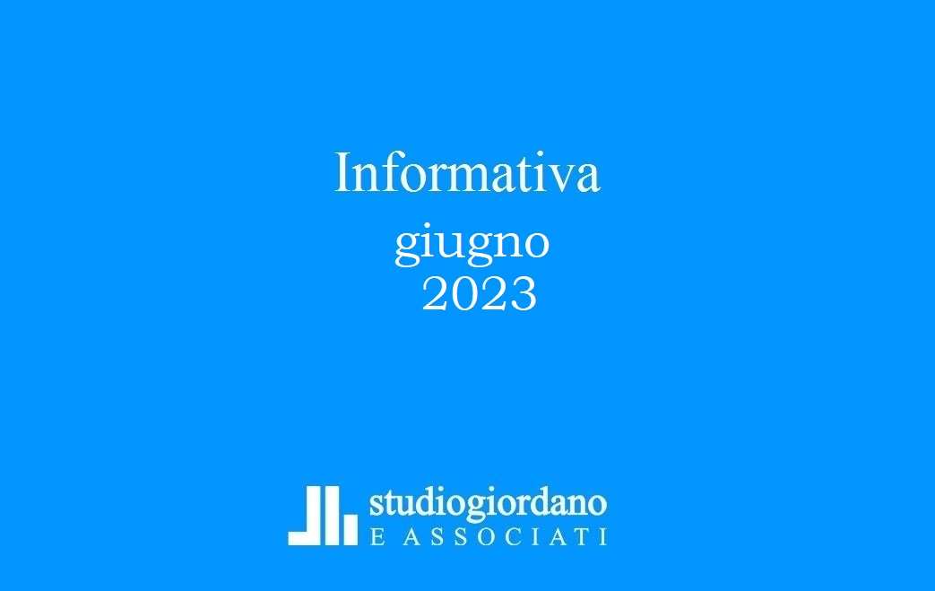 Informativa Fiscale giugno