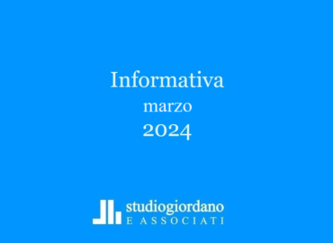 Informativa fiscale marzo 2024